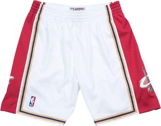 Mitchell & Ness NBA Swingman Shorts Cleveland Cavaliers Home 2003-04 White Red SMSHGS18225-CCAWHIT03