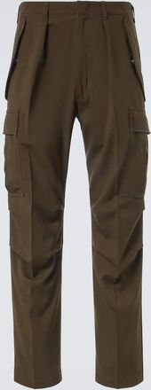 Tom Ford Wool, cashmere, and silk cargo pants