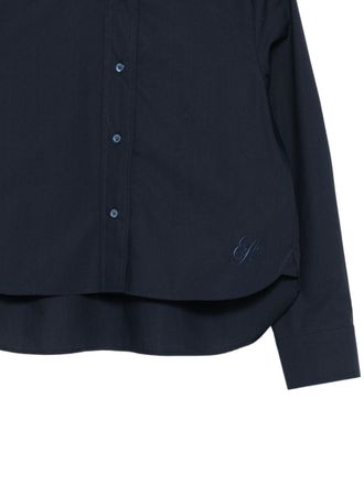 Emporio Armani Cotton Shirt - Navy