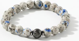 Tateossian Mens Azurite beads bracelet