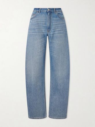 Stella McCartney Jeans A Gamba Larga - Blu