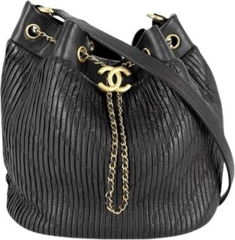 Chanel Bolso de Hombro Pre-owned Tipo Cubo - Pre-owned - Mujer - Negro - ONE SIZE