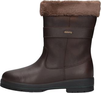 Dubarry Foxrock Laars met Bontvoering - Dames - Winterlaarzen - Bruin - 43 EU - Leer - Schoenen