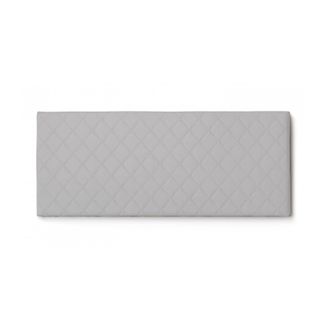 Dmora Dmora - Cabecero De Cama Dbess, Cabecero En Polipiel En La Pared, 100% Made In Italy, Adecuado Para Cama Doble, 170x60cm, Blanco