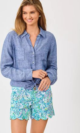 Lilly Pulitzer 5 Buttercup Knit Short