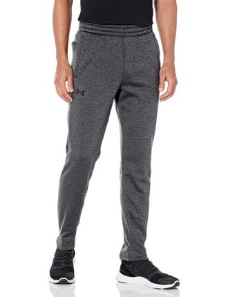 Under Armour Mens Armourfleece Twist Tapered Leg Pant, (012) Pitch Gray / / Black, 3X-Large Tall