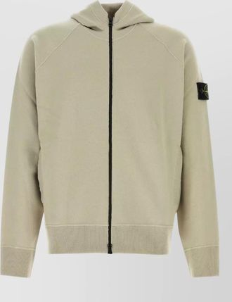 Stone Island wool hooded jacket