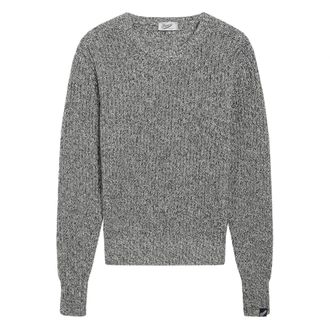Pence 1979 Round-neck Knitwear, male, Gray, L, Melange Grey Oscar Stylish Shirt