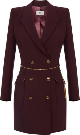 Elisabetta Franchi Womens Dresses Bordeaux