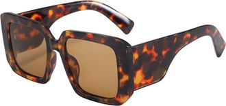 Generic Mens Oversized Frame Commuter Sunglasses Womens Outdoor Sports Sun Glasses(Multi-colored)