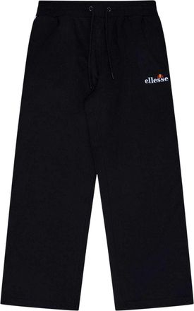 Ellesse Cordova 2-joggingbroek met logo en wijde pijpen voor dames (Zwart)