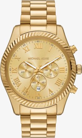 Michael Kors Oversized Lexington Gold-Tone Watch