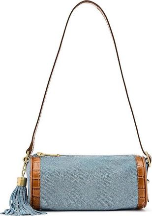 Brahmin Billie Cross Body Womens Handbags Denim, Leather