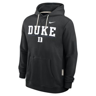 Nike Duke Sideline Nike Mens Dri-FIT College Pullover Hoodie in Black | 03AZ00ADU-HSY