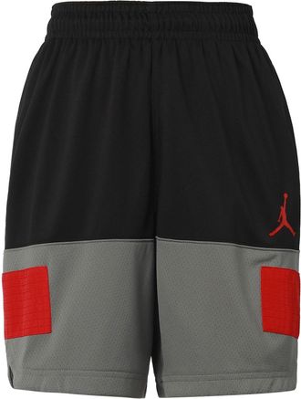 Nike Jordan Air Jordan Basketball Sports Contrasting Colors Quick Dry Breathable Shorts Black CZ4767-010