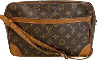 Louis Vuitton Pre-owned Cross Body Bags, female, Brown, Size: ONE SIZE Pre-owned Vintage Shoulder Bag