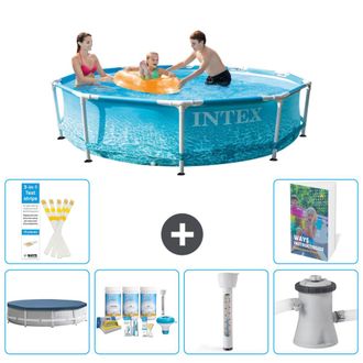 Intex Piscina Con Estructura Redonda - 305x76 Cm - 7-piezas S52
