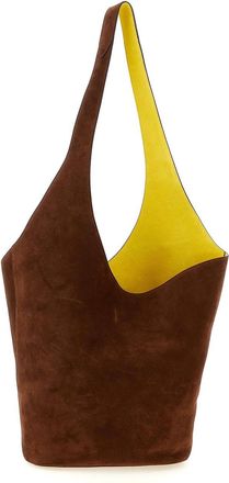 Alberta Ferretti Suede Shoulder Bag