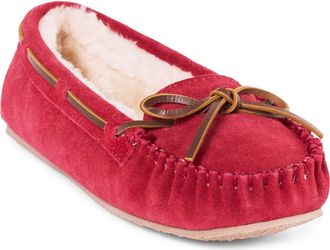 Minnetonka Cally Slipper in Red at Nordstrom, Size 10