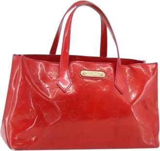 Louis Vuitton Pre-owned Handbags, female, Red, Size: ONE SIZE Pre-owned Vintage Leather Handbag