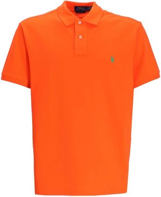 Polo Ralph Lauren Polo Pony cotton polo shirt - men - Cotton - M - Orange