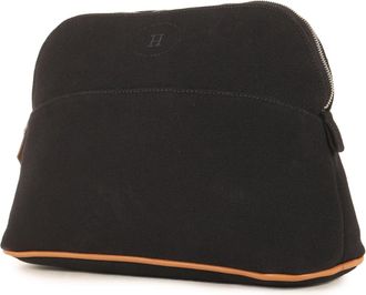 Herm&egrave;s Black Elastane Pouch (Pre-Owned)