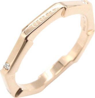 Gucci Pink Gold (18K) Band Ring (Pre-Owned)