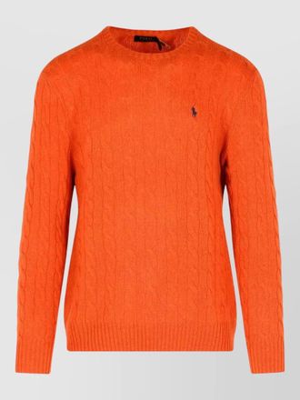 Polo Ralph Lauren wool cashmere sweater cable knit design