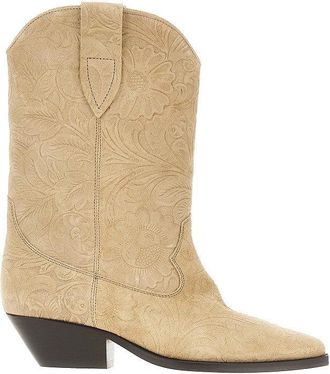 Isabel Marant Suede leather Duerto texan boots Woman 36
