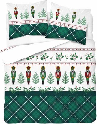 OEM Juego De Cama De Franela 220x200 Navidad Cascanueces