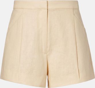 Poss&eacute; Rosalie linen shorts