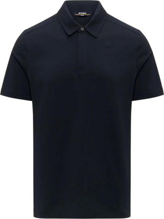 K-Way Tops, Heren, Blauw, 2Xl, Katoen, Polo Viggo