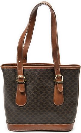 Celine Pre-owned Womens Bucket Tote Shoulder Bag - Brown - One Size