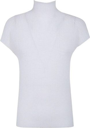 Issey Miyake Wooly Pleats Bk Wt 66 Shirt