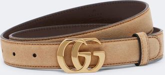 Gucci GG Marmont suede belt