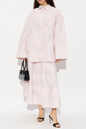 Rotate Skirt With Pockets, Womens, Pink