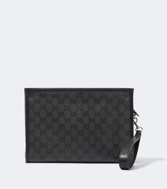 Gucci Gucci Essence Classic GG canvas pouch