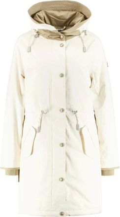 Wellensteyn Jassen, Dames, Beige, XL, Polyester, Rialto Parka