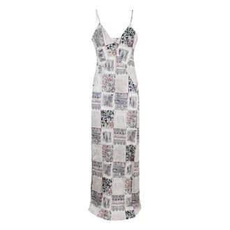 Eleventy Maxi Dresses, female, Multicolor, Size: L Abito lungo svasato