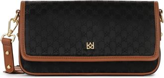 Kazar Oliven Handtas - Dames - Schoudertassen - Zwart - ONE Size - Leer - Tassen