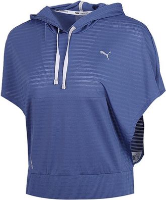 Puma (WMNS) PUMA Neo-Future Hooded Top Blue 519722-01
