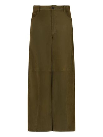 Marni Broek met wijde pijpen - Groen