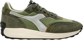 Diadora Groene Su&egrave;de Sneakers - Heren - Sneakers - Groen - 45 1/2 EU - Su&egrave;de - Schoenen