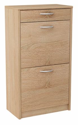 OEM Zapatero 2d1s Sonoma Oak Con Caj&oacute;n