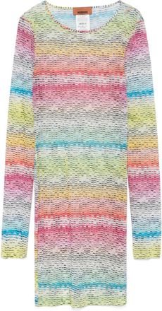 Missoni Zigzag-Print Mini Dress - Womens - Polyamide/Elastane