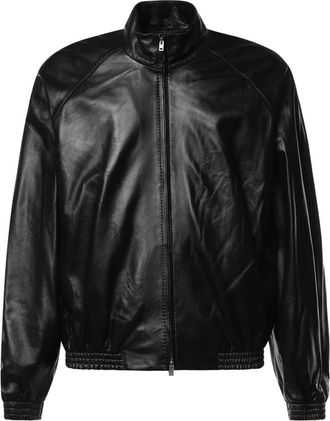 Acne Studios Heren, Jassen, Zwart, Maat: XL Leer