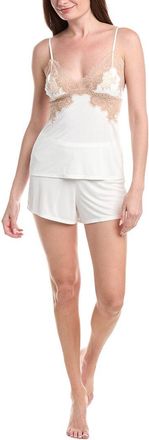 Natori Enchant Lace Applique Cami Short Set