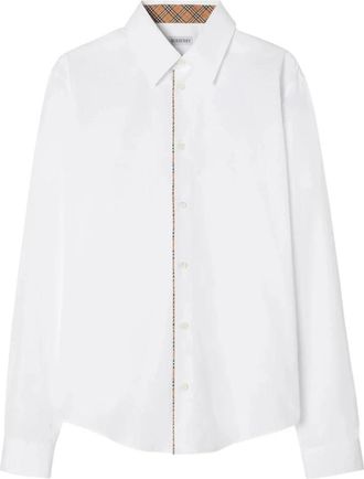 Burberry Hombre, Camisas, Blanco, Talla: M