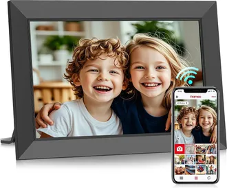 OEM Marco De Fotos Digital, Pantalla T&aacute;ctil Hd Ips De 10,1 Pulgadas, 32 Gb De Memoria, Conectividad Wi-fi, Rotaci&oacute;n Autom&aacute;tica, Montaje Sobremesa O En La 