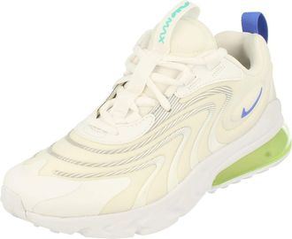 Nike Air Max 270 React ENG GS Running Trainers CZ4215 Sneakers Shoes (UK 3 US 3.5Y EU 35.5, White Sapphire Laser Orange 100)